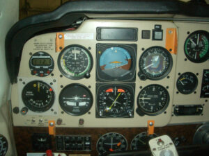 Read-outs from the cockpit of the OPL experimental plane.